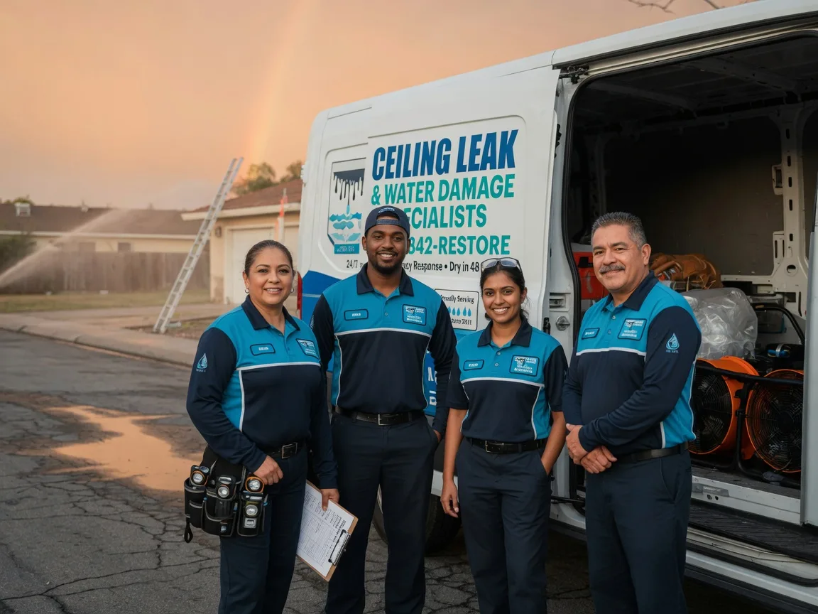 Ceiling Leak Cleanup company in Union Dale, PA